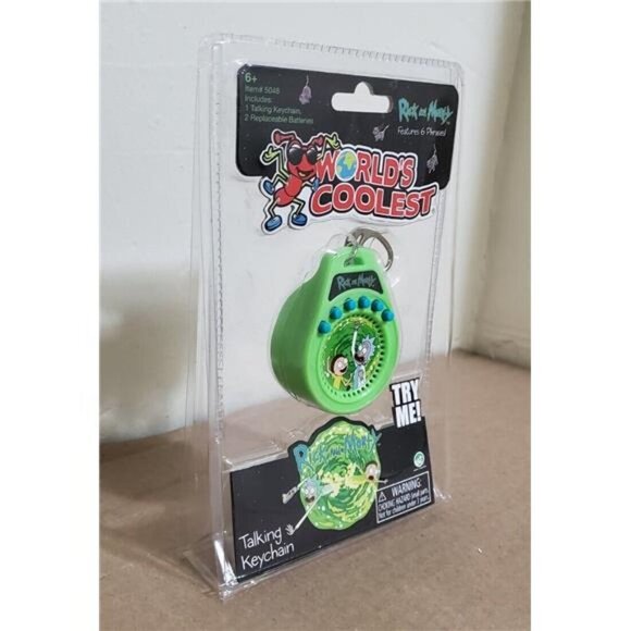 World&#039;s Coolest Rick and Morty Talking Keychain Super Impulse w/ six - Picture 6 of 7